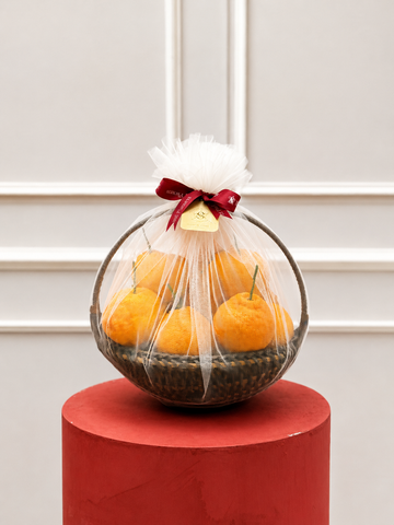 Fruit Basket with Tulle